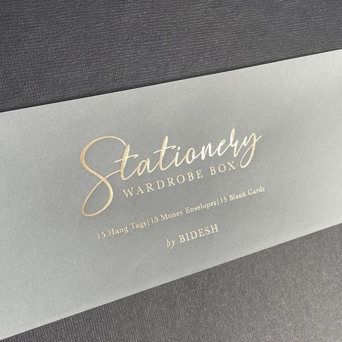 

Exclusive Stationery Wardrobe Box - Personalized - 1 Set 15 pcs/item Kualitas Original