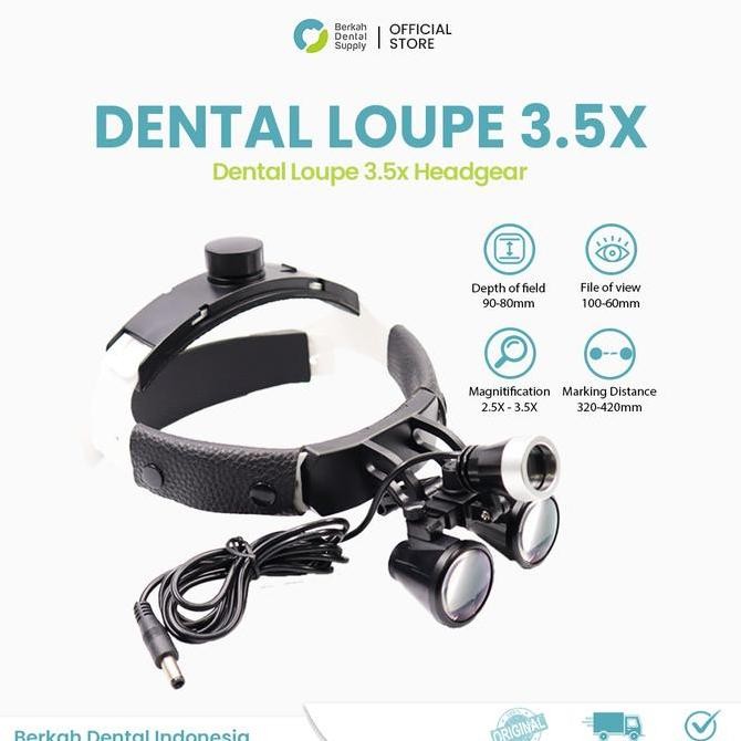 

Dental Loupe Headgear Headband LED Kualitas Original