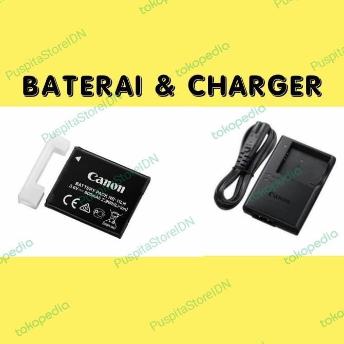 Baterai & Charger Canon A2300 A2400 A2500 A2600 IS - batre casan Kualitas Original