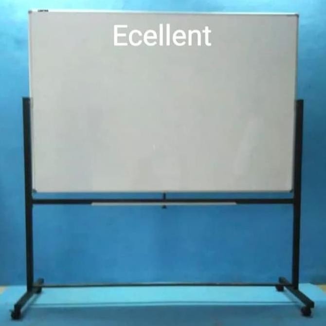 

Papan Tulis Excellent 2Muka +Kaki Uk 120x180 Free Ongkir Wilayah Dki Kualitas Original