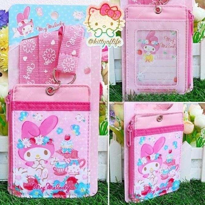 

Gantungan ID Card Holder w Neck Strap Sanrio Original My Melody Kualitas Original