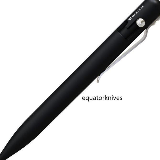 

BSTN249B Bastion Bolt Action Pen Aluminum Black Pulpen Kualitas Original