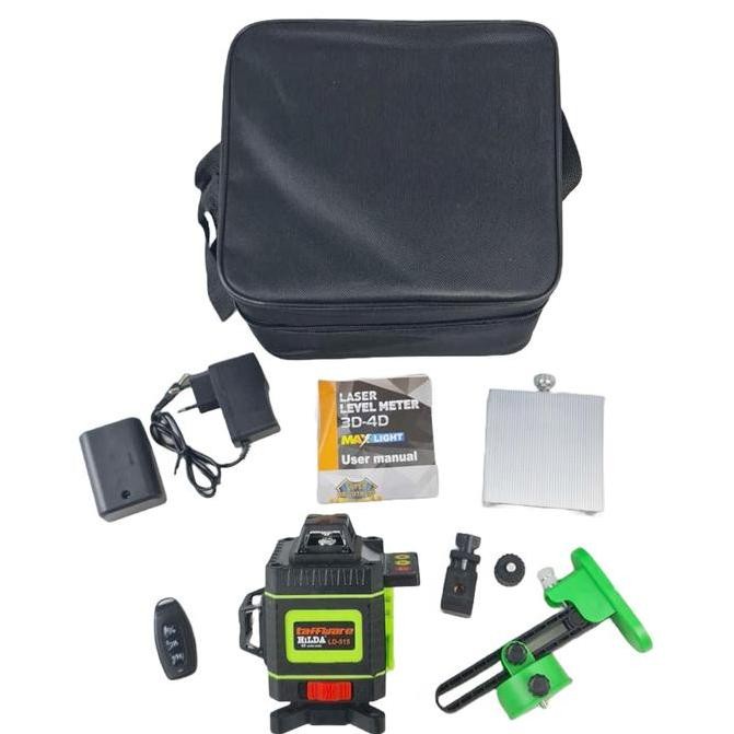 

Hilda Mesin Self Leveling 16 Line Laser 4D Remote - LD-515 - Green Kualitas Original