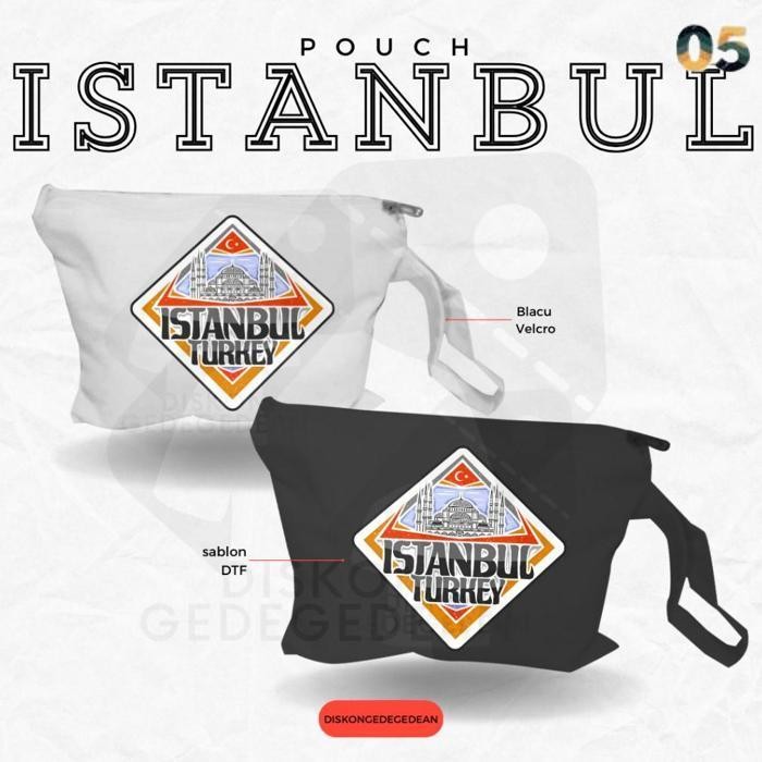 Jual Diskongedegedean Pouch Souvenir Istanbul Turki Dompet Oleh Oleh Turkey Bahan Blacu Dengan Resle