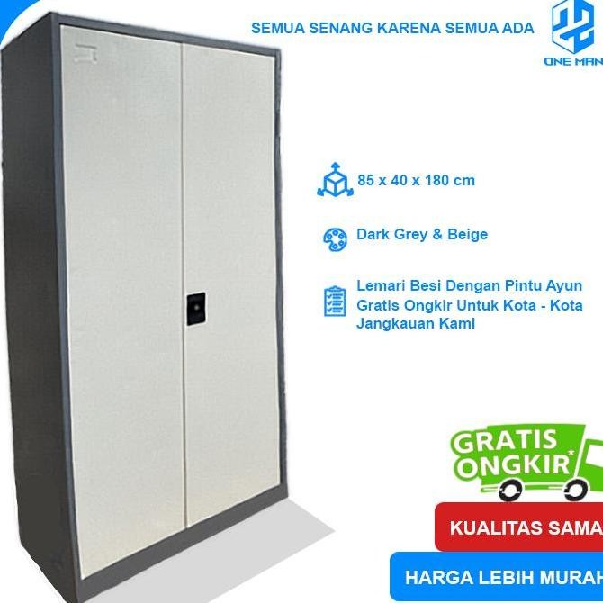 

LEMARI ARSIP BESI FILLING CABINET TERMURAH - PINTU AYUN FULL BESI Kualitas Original