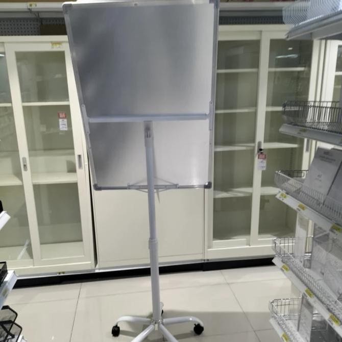 

ODI flipchart papan tulis dengan roda 70x100 Cm / whiteboard odi Kualitas Original