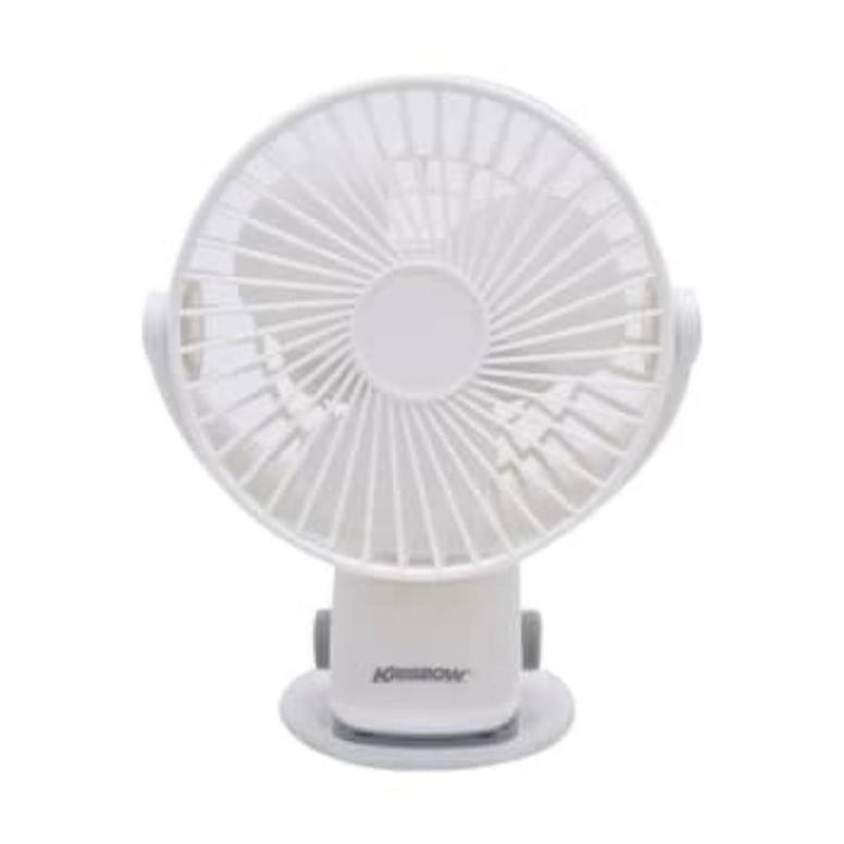 Kipas Angin Jepit Portable Krisbow 12.7Cm Kipas Angin Mini kipas Angin Kecil Kipas Angin Serbaguna K