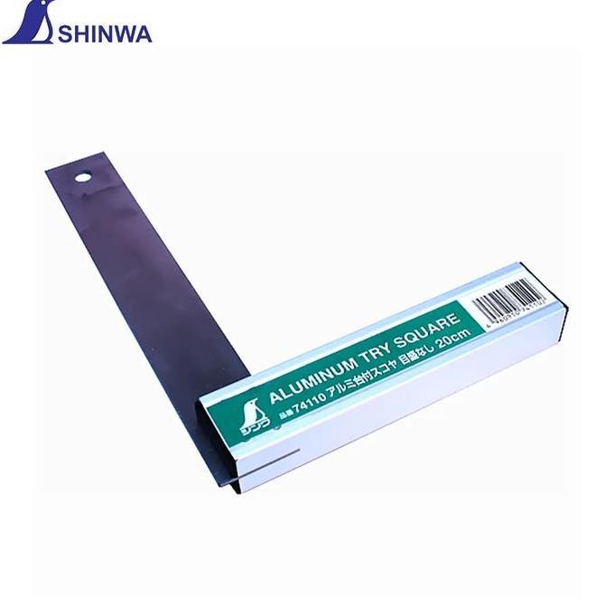 

Penggaris Siku Shinwa 74110 20cm Rules Try Square Aluminum Base Kualitas Original
