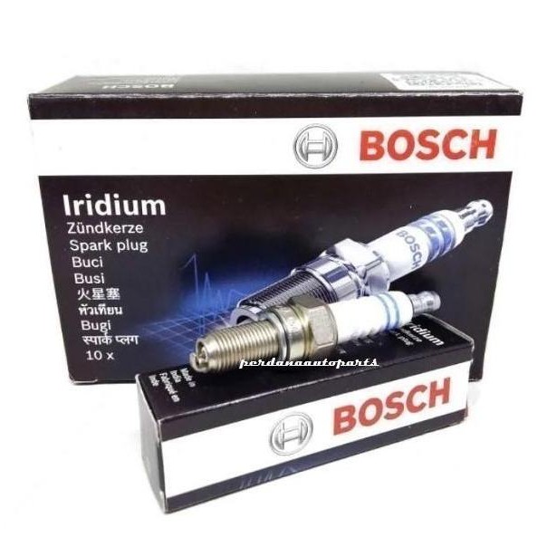 Busi Piaggio Vespa Liberty 100, Zip, MP3 Asli BOSCH Double Iridium