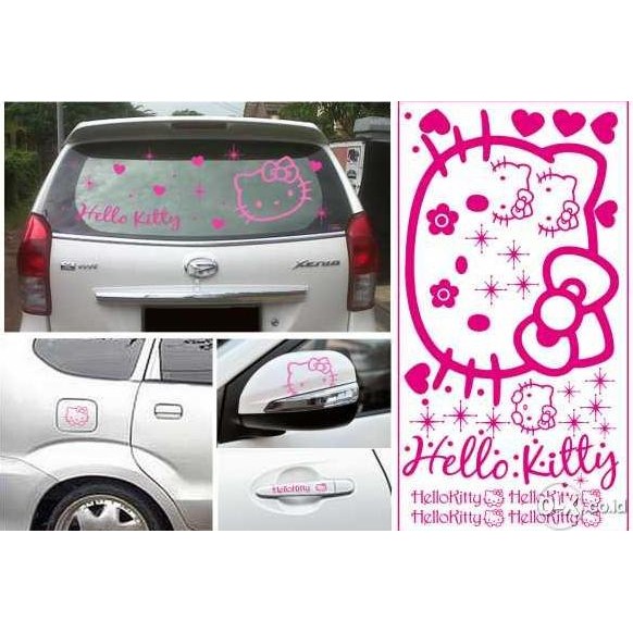 

Promo stiker set hello kitty COD