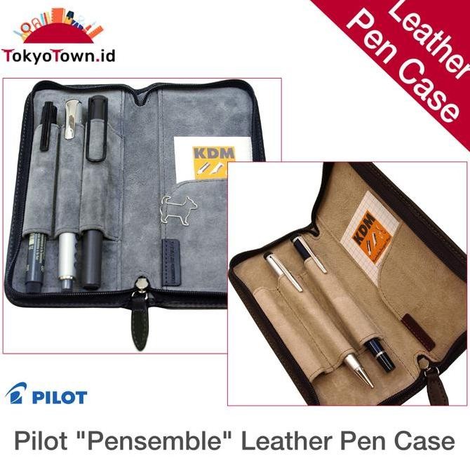 

Pilot Pensemble Leather Pen Case Kualitas Original