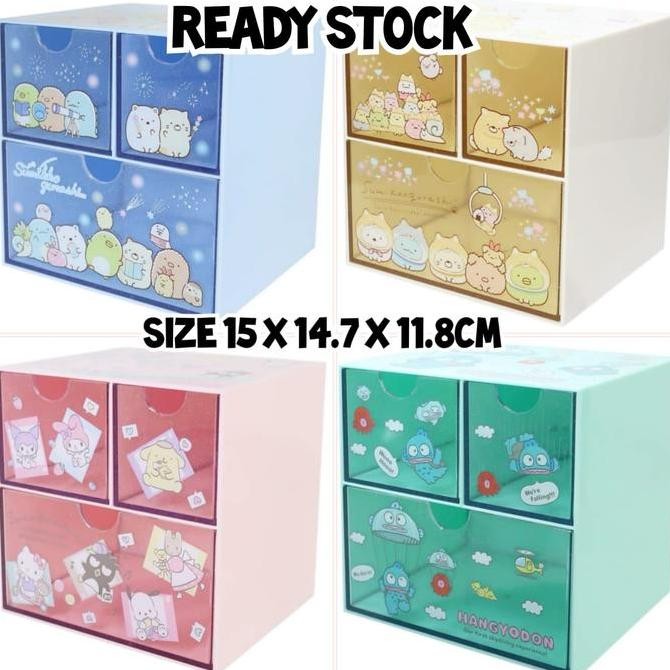 

Laci Stationery Organizer Storage Box Sanrio Sumikko Original Kualitas Original