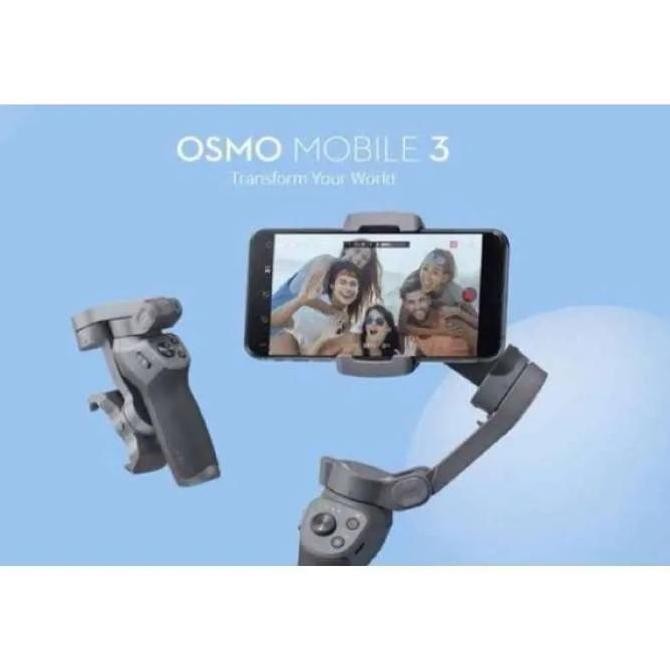 Dji Osmo Mobile 3 Combo Gimbal Stabilizer - Osmo Mobile 3 Original Kualitas Original