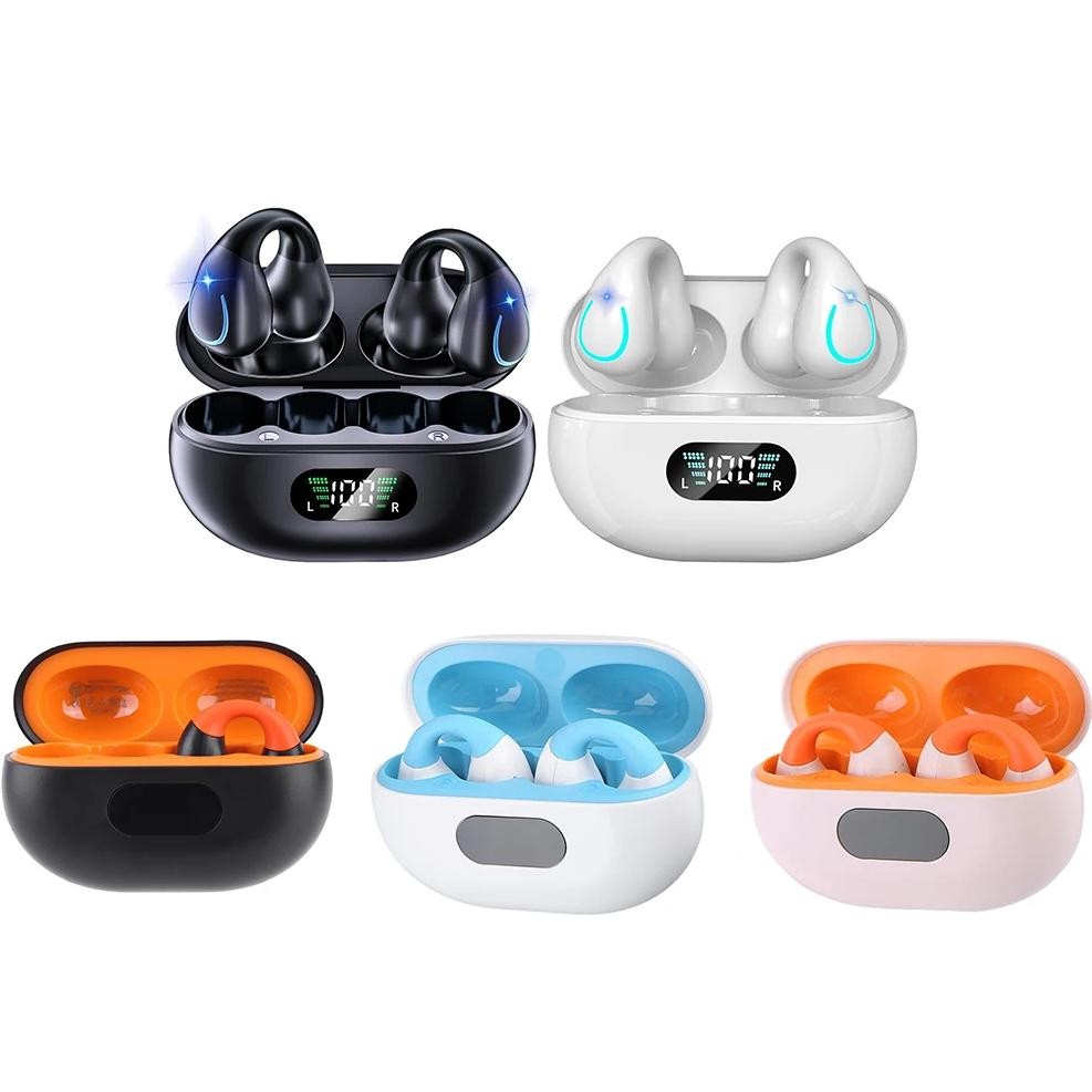 

Bluetooth-Compatible Sports Bone Conduction Earphones 144 Languages Wireless Open-Ear Earbuds AI Translator Earbuds for Fitness