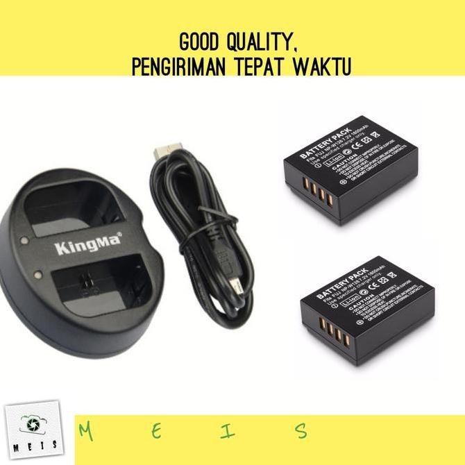 Charger Kingma & 2 Baterai Fujifilm XS10 XH1 casan batre battery Kualitas Original