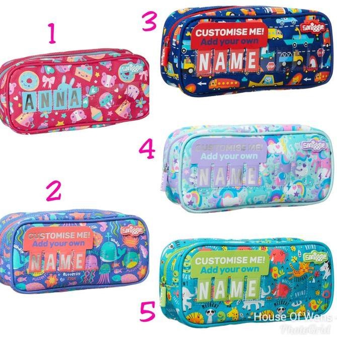 

SMIGGLE SKIP TEENY TINY ID PENCIL CASE - TEMPAT PENSIL NAMA SMIGGLE Kualitas Original