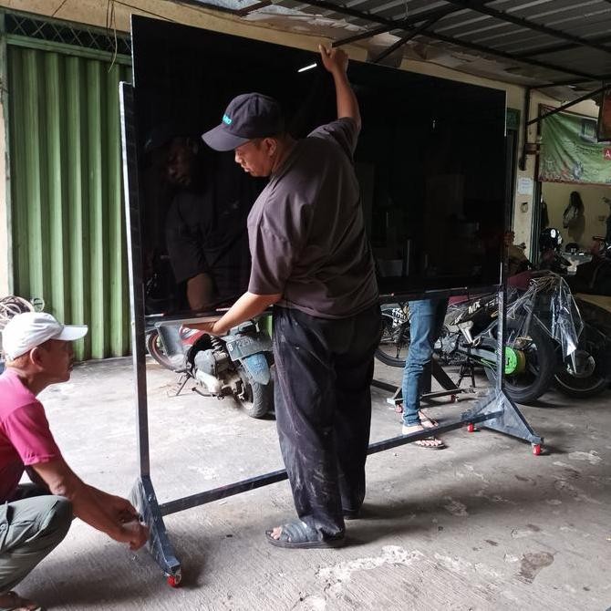 

glassboard hitam 90 x 120cm nonmagnet Kualitas Original