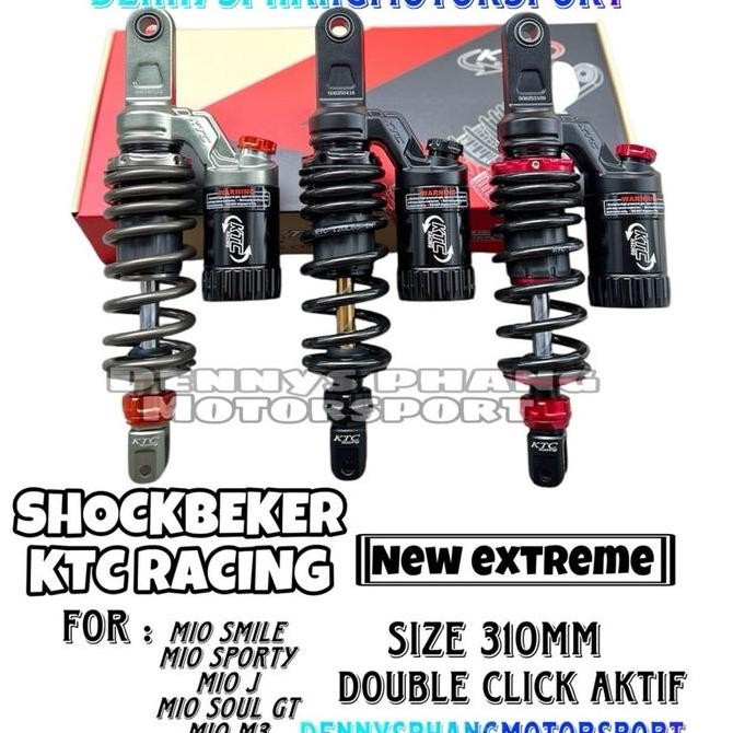 Shockbreaker ktc Tabung Atas Ktc Extreme/ onyx 2023 series Black Series 300mm 325mm 340mm Shock ktc 