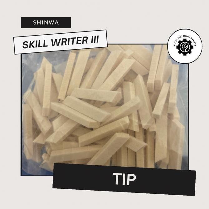 

SHINWA SKILL WRITER III TIP ( 1PACK/100PCS) Kualitas Original