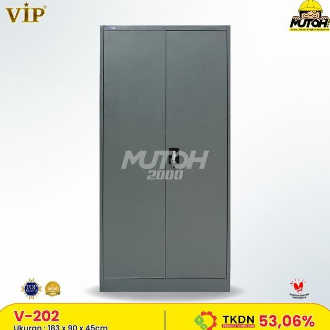 

LEMARI BESI ARSIP 2 PINTU VIP METAL V-202 TKDN Kualitas Original