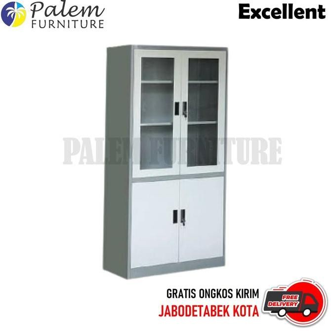 

Lemari Arsip 2 Pintu Plast Besi Kaca Import AA 33 SW Kualitas Original