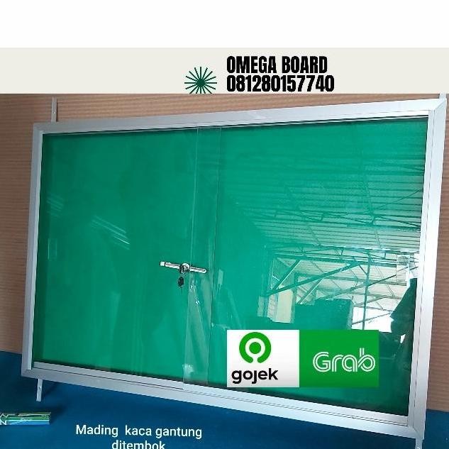 

mading kaca gantung murah 60 x 90cm Kualitas Original
