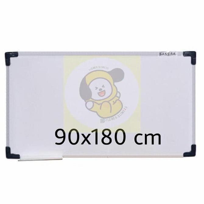 

Whiteboard Sakura Standing 90x180 READY Kualitas Original