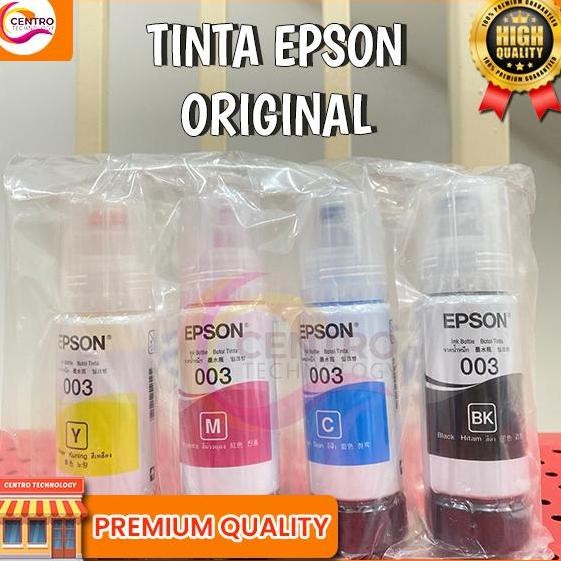 

Tinta Ori Epson 003 u/ L1110, L3110, L3101, L3151, L5190, dll Kualitas Original