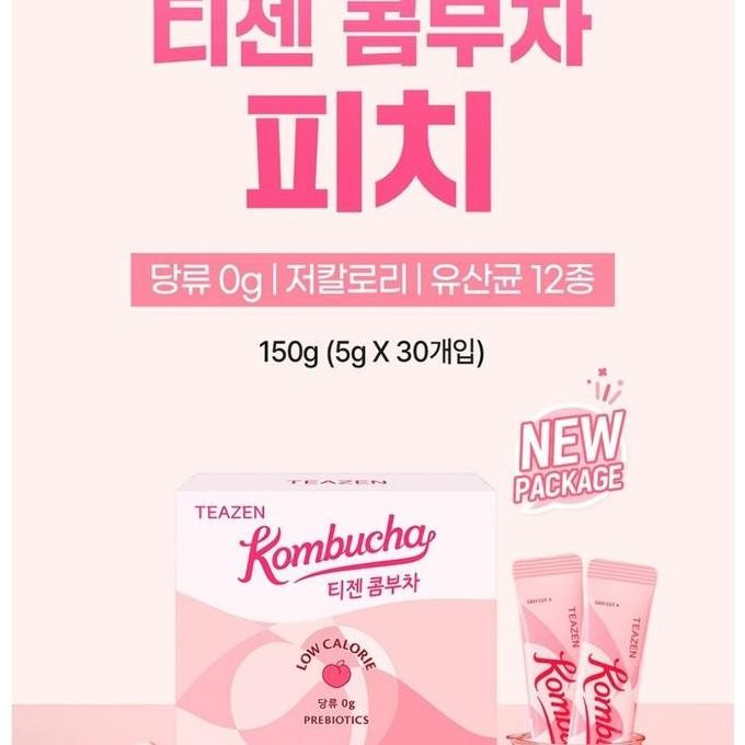 

Teazen Kombucha Peach Original Korea