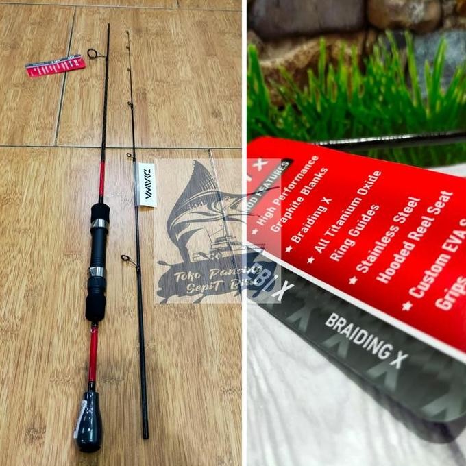 

Terlaris Joran Ultra Light Daiwa Ebi X 502Ulxs 150Cm 2-6Lbs