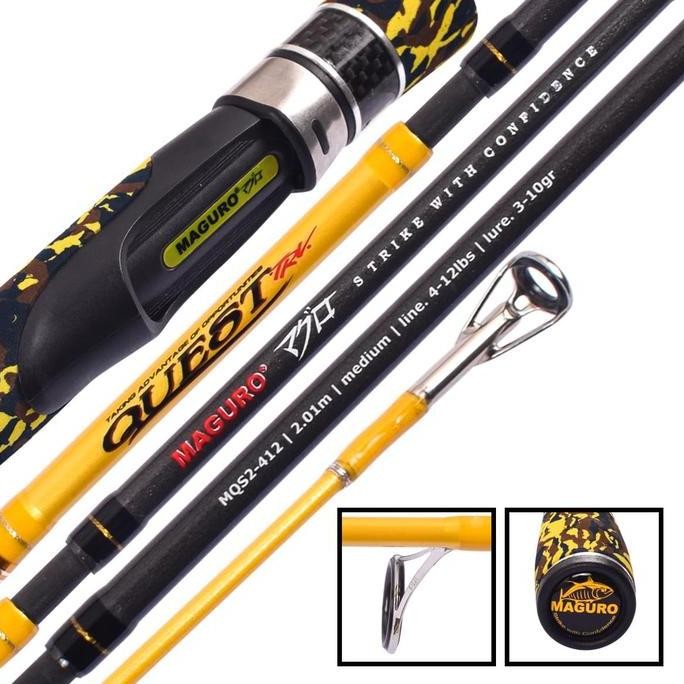 

Terlaris Joran Spinning Sambung 4 Maguro Quest Trvmqs2-412 Indonesia Memancing
