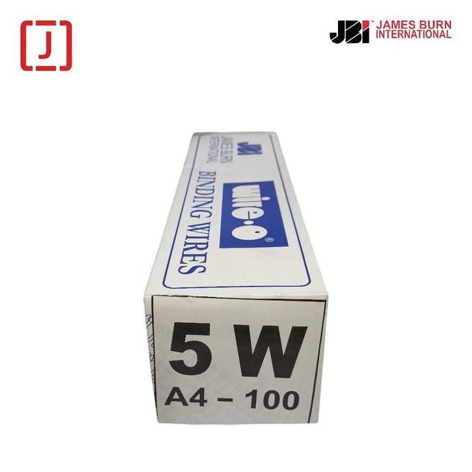 

Premium JBI Spiral Kawat A4 3:1 No. 5 (5/16") - Putih (Box Isi 100 Batang)