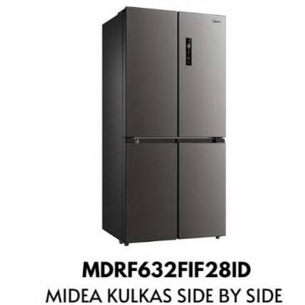 Tersedia Kulkas Multidoor (4 pintu) Midea Inverter MDRF632FIF28ID