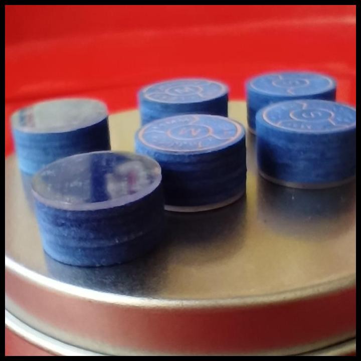 Terlaris master tip jasinry blue clear cue tip stik billiard biliard mastertip layer Best Seller