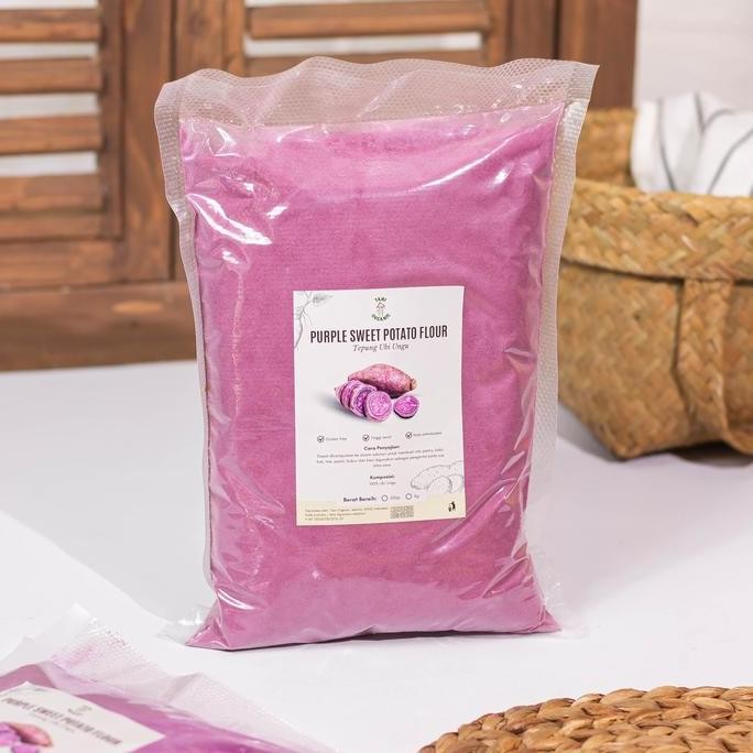 

Terlaris Tani Organic Tepung Ubi Ungu 1 Kg Murni 100% Alami Gluten Free - Sehat, Tinggi Serat, Tanpa Pengawet - Cocok Untuk Kue, Roti & Mpasi - Alami & Kaya Antioksidan - Tepung Ubi Ungu Untuk Kue