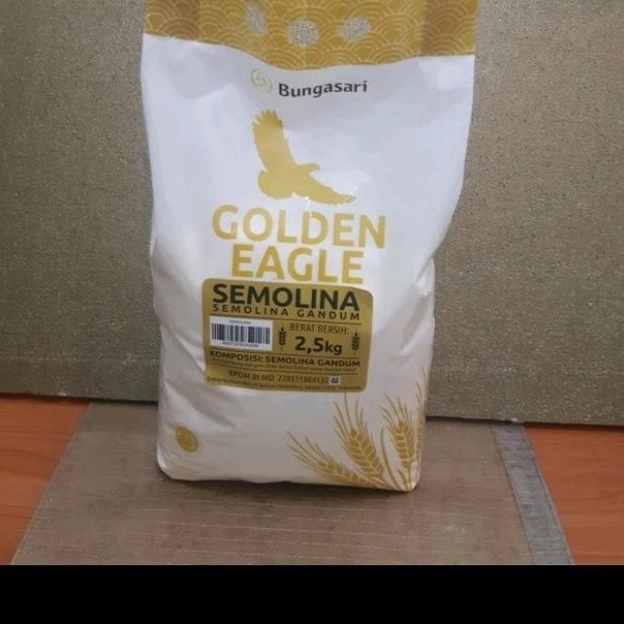 

Terlaris Tepung Semolina Golden Eagle