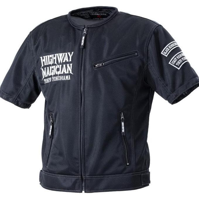 Spesial Yellow Corn Protective Mesh Tshirt Black Ivory | Jaket Motor Mesh Ori