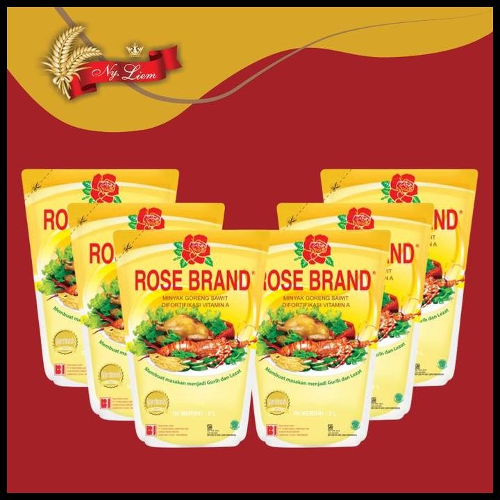

Terlaris Rose Brand Minyak Goreng 6 X 2 Liter ( 1 Karton ) Good Quality