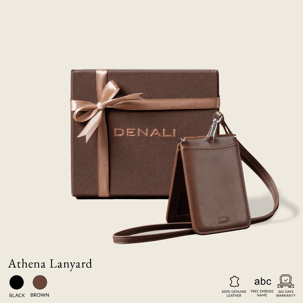 

LINDU Denali - Athena Dual Lanyard - Lanyard / ID Card Holder Kulit Sapi Unisex
