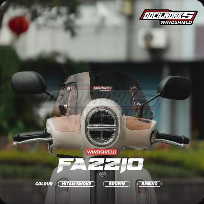 WINDSHIELD YAMAHA FAZZIO | VISOR FAZZIO | FAZZIO | WINDSHIELD FAZZIO