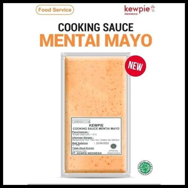 

Terlaris Kewpie Cooking Sauce Mentai Mayo 1Kg - Saus Mentai Good Quality