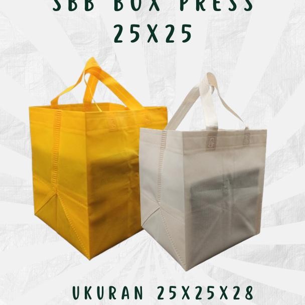 

Tas Goodie Bag Box Nasi Press El Uk 27X25 Lusinan Isi 12Pcs