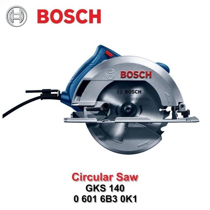 *****] Bosch Circular Saw GKS 140 Mesin Sirkel Gergaji Belah Potong Kayu