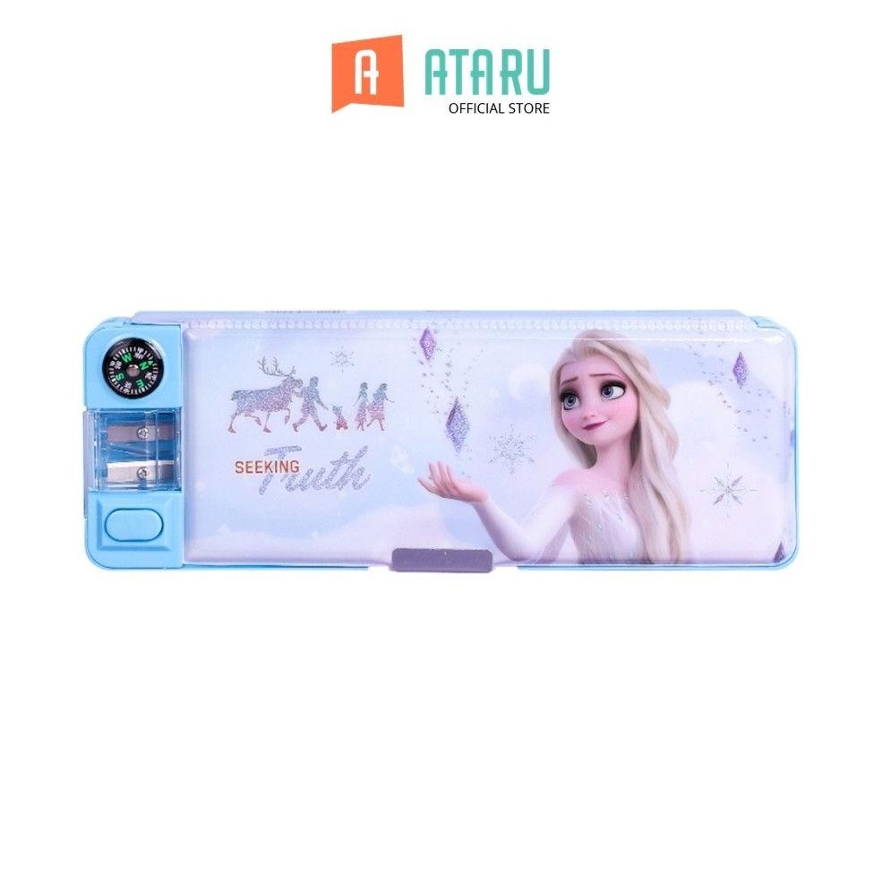 

LINDU Ataru Tempat Pensil Hardcase Frozen - Biru Kotak Pensil Pulpen Pencil Case Tempat Alat Tulis Peralatan Tulis Kids School Stationery