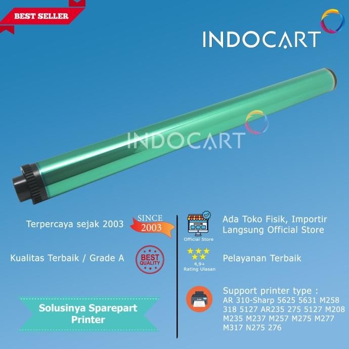 OPC DRUM GLOSSY AR 310-SHARP 5625 5631 M258 318 5127 AR235 275 5127 ORIGINAL DAN TERPERCAYA