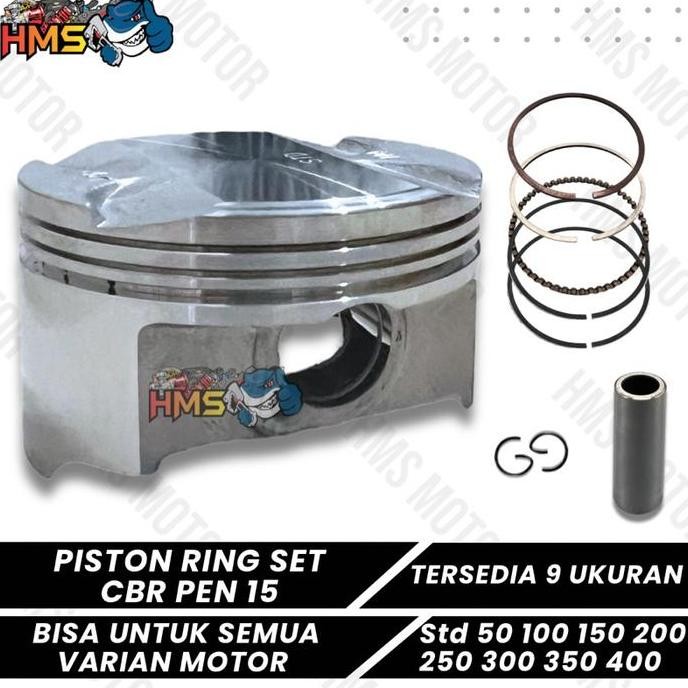 Seher Cbr Piston Ring Set Cbr 150 Pin 15 Ukuran Standar 0 50 100 150 200 250 300 350 400 Thailand Fo
