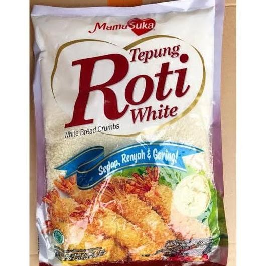 

Grosir Tepung Roti Mamasuka/White Bread Crams 1Kg