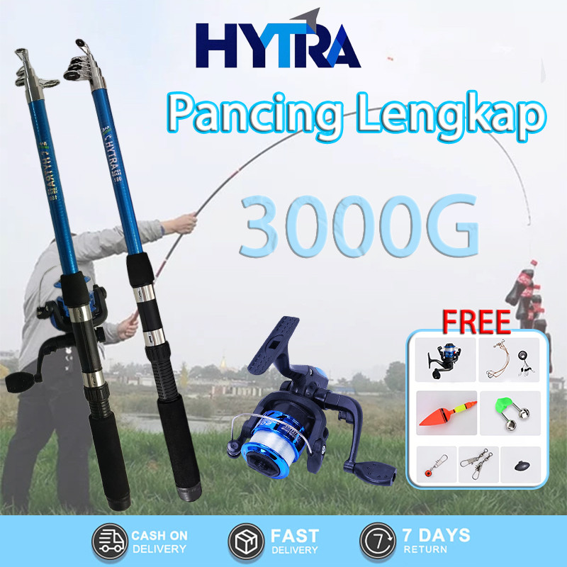 Joran Pancing Set Cocok Untuk Memancing Di Laut Sungai Profish Tongkat Pancing Set Joran Pancing