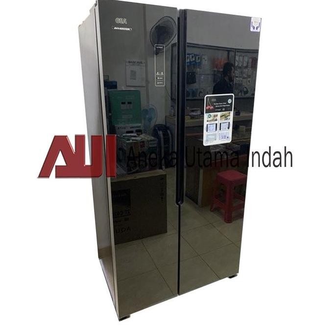 Tersedia GEA KULKAS SIDE BY SIDE 563 L G2D-563 / G2D563 / G2D 563 - BLACK