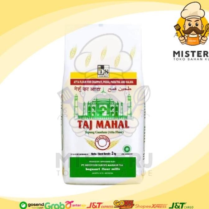 

Grosir Bogasari Tepung Taj Mahal | 1 Ctn | Tepung Gandum Utuh